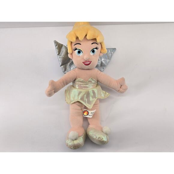 Disney Parks Tinkerbell 13” Plush Stuffed Animal - Peter Pan's Tinkerbell - Picture 1 of 5